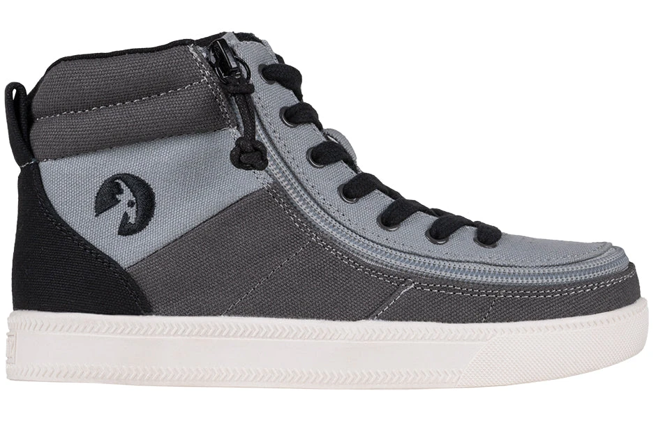 Grey Colorblock BILLY Street High Tops 4 Grey Colorblock BILLY Street High Tops - Image 2