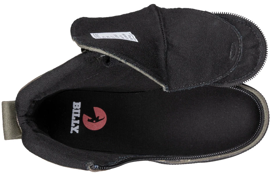 Olive Camo BILLY Street High Tops 6 Olive Camo BILLY Street High Tops - Image 4