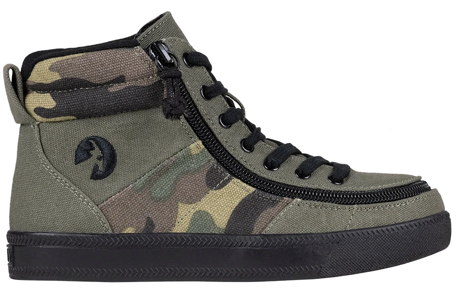 Olive Camo BILLY Street High Tops 4 Olive Camo BILLY Street High Tops - Image 2