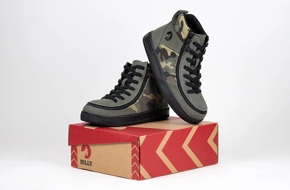 Olive Camo BILLY Street High Tops 10 Olive Camo BILLY Street High Tops - Image 8