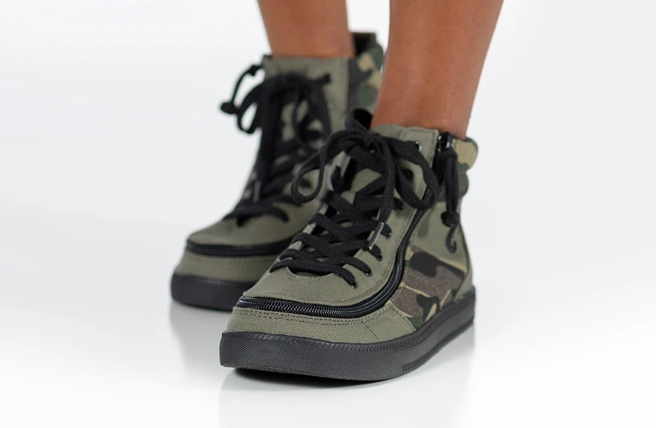 Olive Camo BILLY Street High Tops 12 Olive Camo BILLY Street High Tops - Image 10