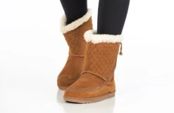 FINAL SALE - Chestnut BILLY Cozy Quilt Lux Boots -Fashion Shoe Store BK21326 250 studio standing 2 940x614 935edb94 e79e 40ac 9f60 e212cdffd0eb