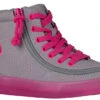 FINAL SALE - Grey/Pink BILLY Classic Lace High Tops