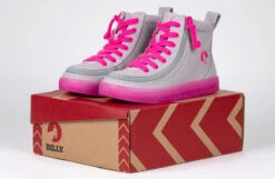 FINAL SALE - Grey/Pink BILLY Classic Lace High Tops -Fashion Shoe Store BK22100 050 studio 1 940x614 983c340e b1c3 4abf 9680 acf8073635a9