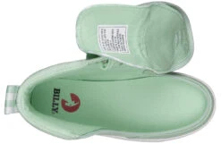 FINAL SALE - Green Gingham BILLY Classic Lace High Tops -Fashion Shoe Store BK22100 330 open 940x614 9d1aaf2a 068d 4275 87cc d6c39f88e160