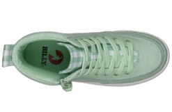 FINAL SALE - Green Gingham BILLY Classic Lace High Tops -Fashion Shoe Store BK22100 330 top 940x614 2ac85307 1690 45ad b1f4 ebb167e116ba