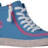 FINAL SALE - Blue/Pink Speckle BILLY Classic Lace High Tops -Fashion Shoe Store BK22100 420 45 lateral 940x614 61fd800e 9328 4098 9389 559fa525be7a