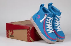 FINAL SALE - Blue/Pink Speckle BILLY Classic Lace High Tops -Fashion Shoe Store BK22100 420 studio 2 940x614 759c9965 f55f 46c5 a357 4d2b002844eb