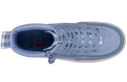 FINAL SALE - Blue Gingham BILLY Classic Lace High Tops -Fashion Shoe Store BK22100 450 top 940x614 f3fbbbed 6afc 41a8 aa06 5434223f14da