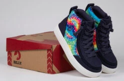 Navy Tie Dye BILLY Street High Tops -Fashion Shoe Store BK22110 410 studio 2 940x614 19b69084 2e15 49bd 8dfa 4283239c6008