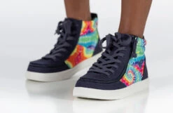 Navy Tie Dye BILLY Street High Tops -Fashion Shoe Store BK22110 410 studio standing 2 940x614 3fd7c446 52e0 43c2 9604 40034bfd115d