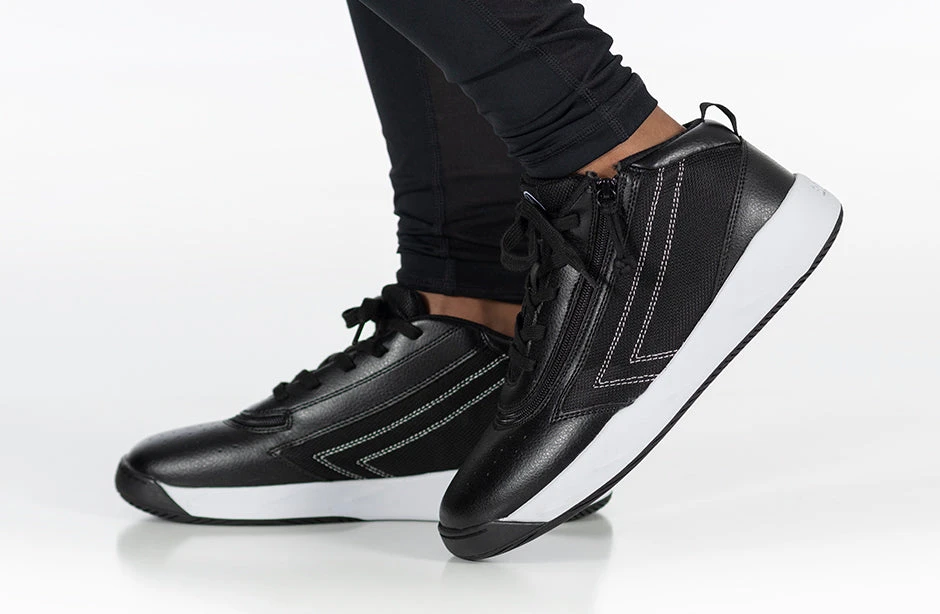 FINAL SALE - Black/White BILLY Sport Hoop Athletic Sneakers 11 FINAL SALE - Black/White BILLY Sport Hoop Athletic Sneakers - Image 9