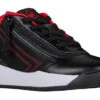FINAL SALE - Black/Red BILLY Sport Hoop Athletic Sneakers -Fashion Shoe Store BK22132 003 45 lateral 940x614 904cedc4 42ab 4a3f af41 86b2a43bdff0