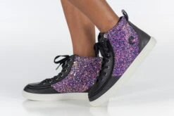 Black Fuchsia Glitz BILLY Classic Lace High Tops -Fashion Shoe Store BK22300 040 studio standing 1 940x614 12d11d54 d563 4479 8ec3 1ac5133c3f62