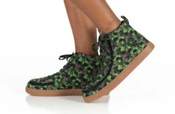 FINAL SALE - Green Dino BILLY Classic Lace High Tops -Fashion Shoe Store BK22300 300 studio standing 1 940x614 a1022f78 fd36 43ac b47f a8e9fe303f32