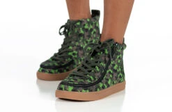 FINAL SALE - Green Dino BILLY Classic Lace High Tops -Fashion Shoe Store BK22300 300 studio standing 2 940x614 75a985a1 c95c 47fb bd9f 1ee795b34af0