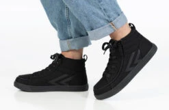 Black To The Floor BILLY CS Sneaker High Tops -Fashion Shoe Store BK22342 001 studio standing 1 940x614 2b968a42 25cc 449e 90ed 66d11bb754b1