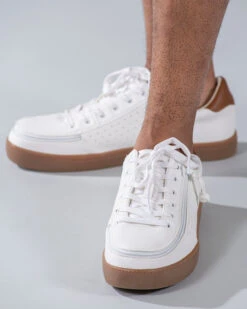 FINAL SALE - Men's White BILLY Low Sneakers 16 FINAL SALE - Men's White BILLY Low Sneakers -Fashion Shoe Store BM20003 100 Studio2 704x880 1