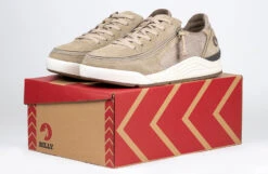 FINAL SALE - Men's Tan Suede/Mesh BILLY Comfort Classic Lows -Fashion Shoe Store BM20102 260 studio 1 940x614 513145c9 40d1 414a be44 e6d661328ac1