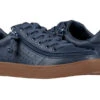 FINAL SALE - Men's Navy BILLY Sneaker Lows -Fashion Shoe Store BM20305 410 SidebySide 880x586 1