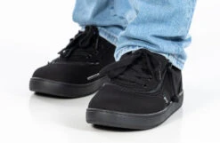 FINAL SALE - Men's Black To The Floor BILLY Sneaker Low Tops -Fashion Shoe Store BM22128 001 studio standing 2 940x614 7ef34315 581a 40e4 b8bd 5acf5c0813d8