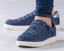 FINAL SALE - Women's Steel Blue BILLY Classic Lace Lows -Fashion Shoe Store BW20301 400 Studio3 880x704 1