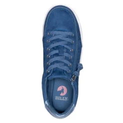 FINAL SALE - Women's Steel Blue BILLY Classic Lace Lows -Fashion Shoe Store BW20301 400 Top 880x880v2