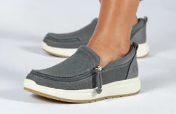 FINAL SALE - Women's Charcoal BILLY Comfort Mocs -Fashion Shoe Store BW21118 021 studio standing 2 940x614 ed258be9 d56f 4bf6 a1f4 0058c13d3deb