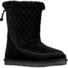 FINAL SALE - Women's Black BILLY Cozy Quilt Lux Boots