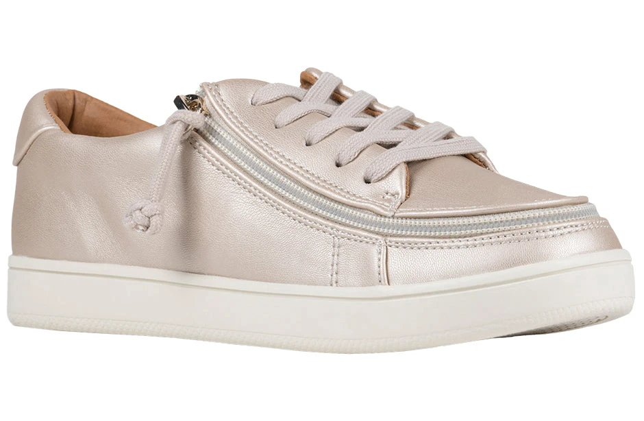 FINAL SALE - Women's Champagne BILLY Sneaker Low Tops 3 FINAL SALE - Women's Champagne BILLY Sneaker Low Tops