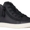 FINAL SALE - Women's Black BILLY Sneaker Lace Mid Tops -Fashion Shoe Store BW22135 001 45 lateral 940x614 dfc6875c 9a7c 416b b20b 2fcc0e720889