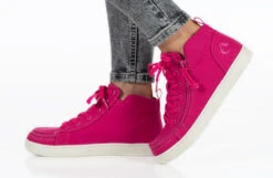 FINAL SALE - Women's Orchid Flower BILLY Sneaker Lace Mid Tops -Fashion Shoe Store BW22135 670 studio standing 1 940x614 0662c100 a60c 4880 8eb0 5a4ab51a3d87