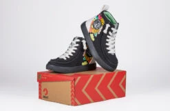 UNI Love Black Multi BILLY Classic Lace High Tops -Fashion Shoe Store bk22100 009 on box 3 940x614 52664384023 o