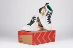 UNI Love White Multi BILLY Classic Lace High Tops -Fashion Shoe Store bk22100 199 on box 3 940x614 52664397638 o