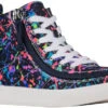 Sasha Splatter BILLY Classic Lace High Tops -Fashion Shoe Store bk23100 009 45 lateral 940x614 52453315152 o