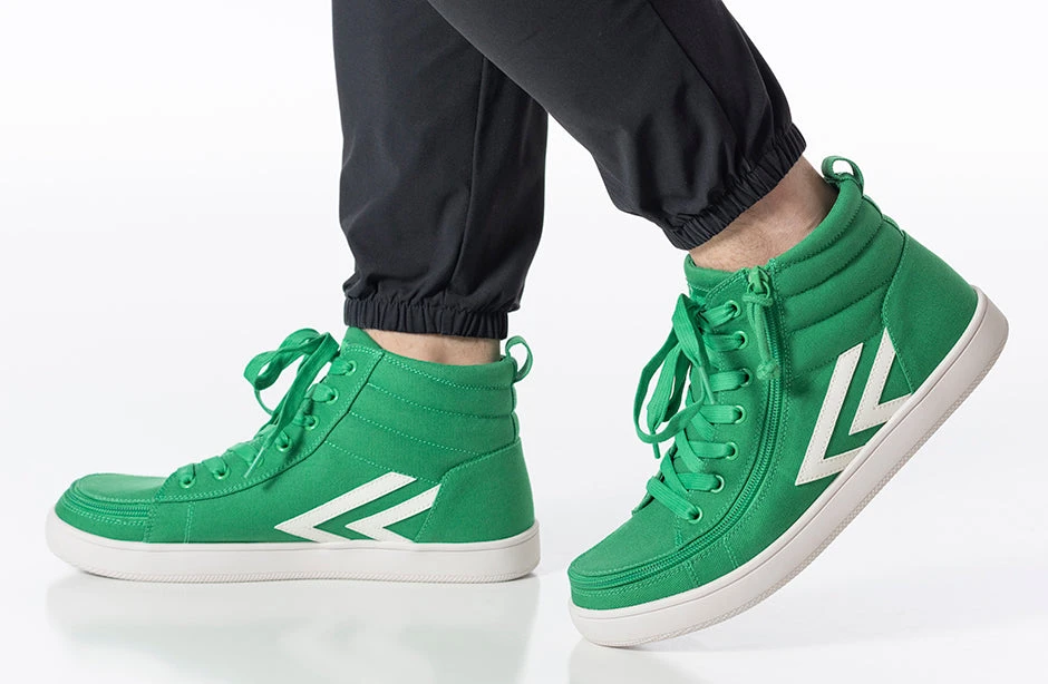Men's Green/White BILLY CS Sneaker High Tops 12 Men's Green/White BILLY CS Sneaker High Tops - Image 10
