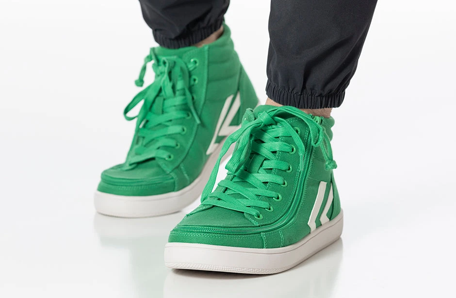 Men's Green/White BILLY CS Sneaker High Tops 13 Men's Green/White BILLY CS Sneaker High Tops - Image 11