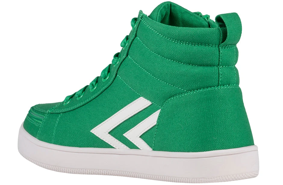 Men's Green/White BILLY CS Sneaker High Tops 5 Men's Green/White BILLY CS Sneaker High Tops - Image 3