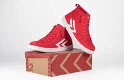 Men's Red/White BILLY CS Sneaker High Tops -Fashion Shoe Store bm23142 600 on box 3 940x614 52453301517 o