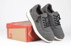 Men's Grey Suede BILLY Comfort Joggers -Fashion Shoe Store bm23148 030 on box 2 940x614 52595142970 o